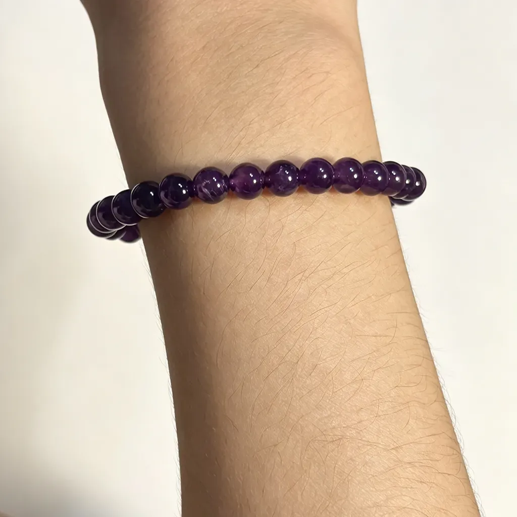Five Elements Bracelet- amethyst bracelet