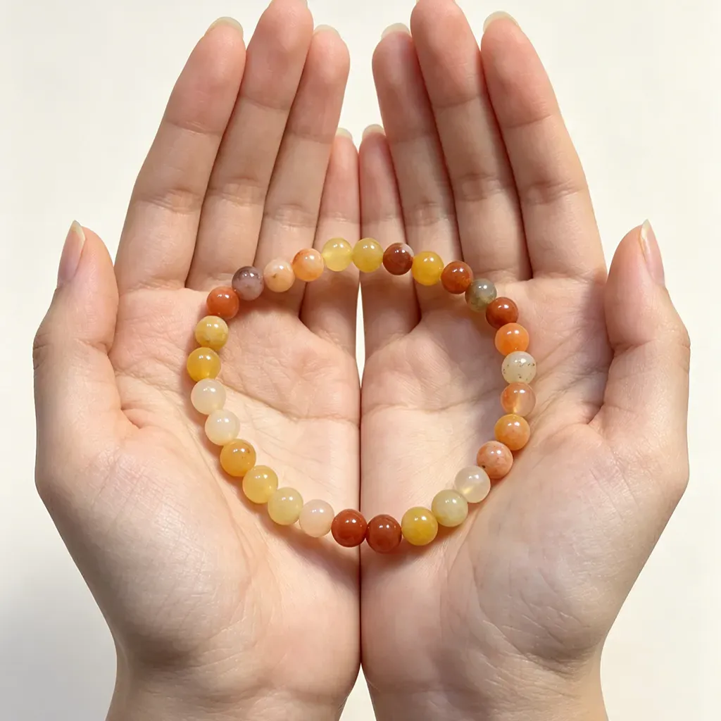 Five Elements Bracelet- Golden Silk Jade bracelet