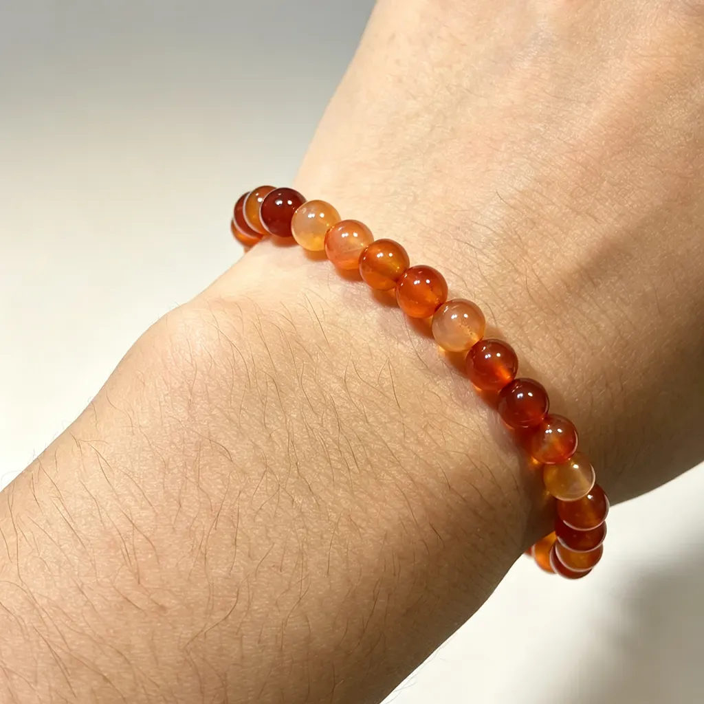 Five Elements Bracelet- red agate bracelet